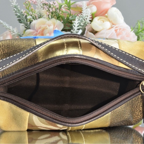 CLASSIC COACH GOLD PATCHWORK BAG - Picture 3 of 3